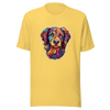 Unisex t-shirt "Kaleidoscopic Canine: A Spectrum of Colors" - Radiant Art of Radiant Group