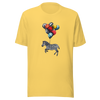 Unisex t-shirt High-Flying Zebra - Radiant Art of Radiant Group