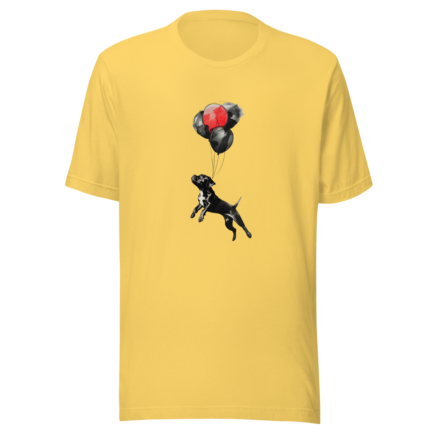 Unisex t-shirt Paws in the Air: Balloon Adventure