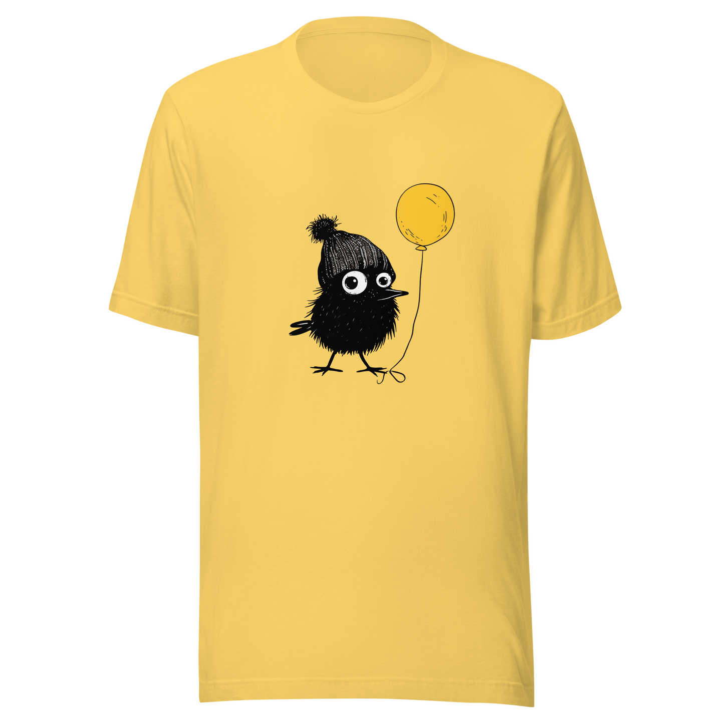 Unisex t-shirt Bird and Balloon