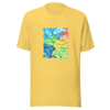 Unisex t-shirt "Crinkle Canvas: Art in a New Dimension" - Radiant Art of Radiant Group