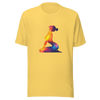 Unisex t-shirt "Yoga's Celestial Stretch" - Radiant Art of Radiant Group