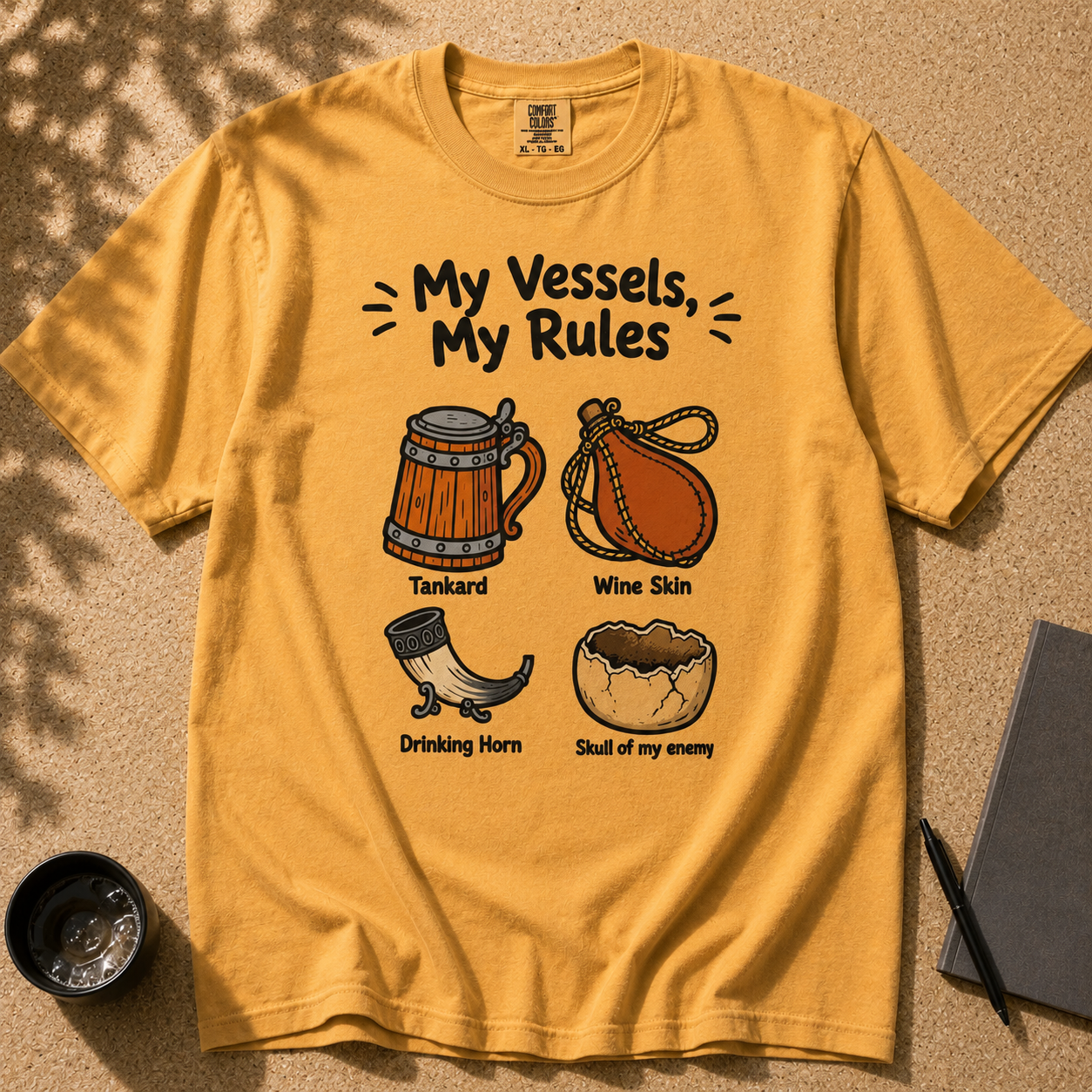 My Vessels My Rules T-Shirt, Viking Humor