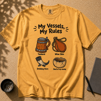 My Vessels My Rules T-Shirt, Viking Humor