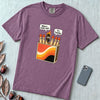 What a Week, Huh? It’s Tuesday Matchbox T-Shirt - Berry unfolded t-shirt mockup
