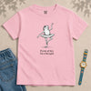 Youth First Of All I’m A Delight Frog T-Shirt - Blossom unfolded t-shirt mockup