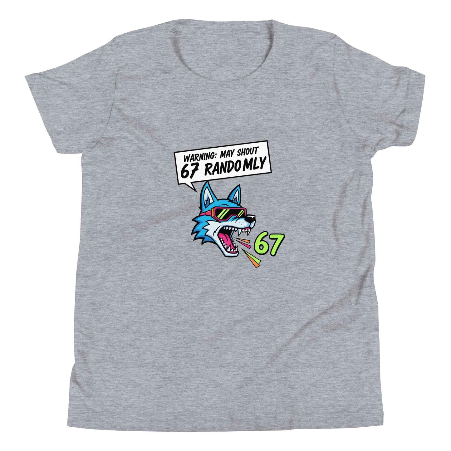 Funny 67 Youth T-Shirt, Meme Shirt for kids