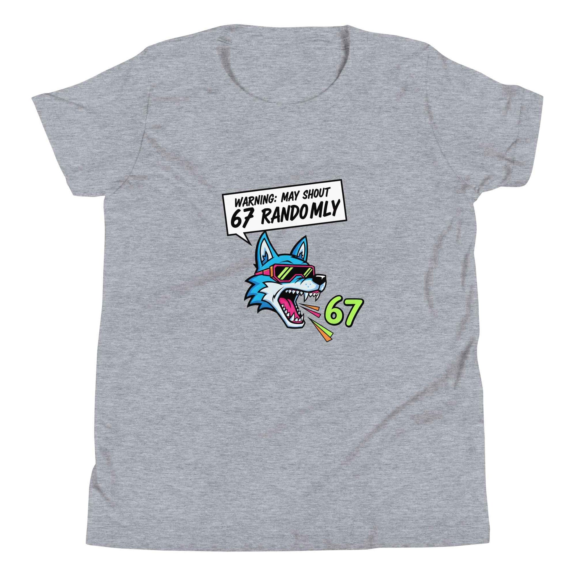 Funny 67 Youth T-Shirt, Meme Shirt for kids