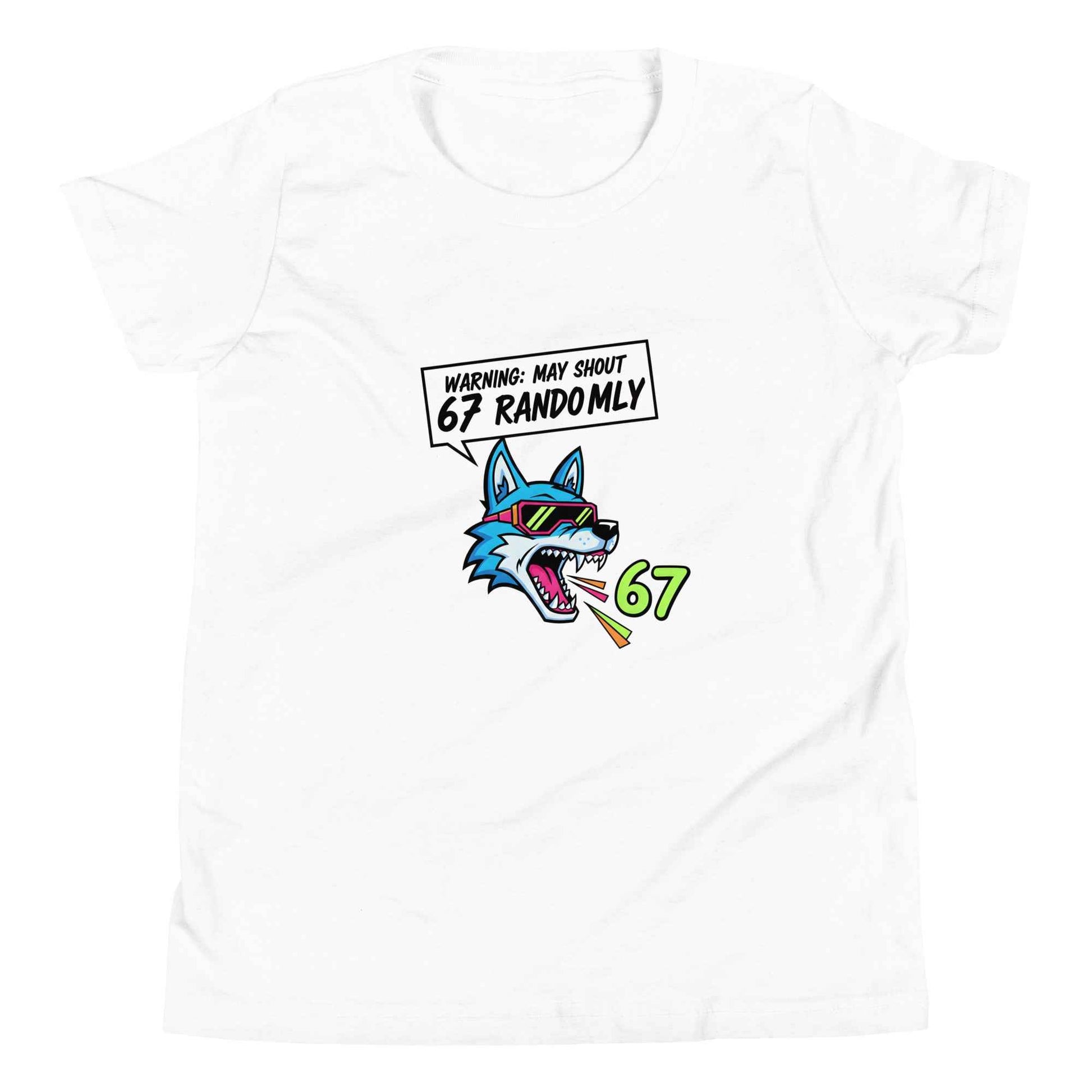 Funny 67 Youth T-Shirt, Meme Shirt for kids