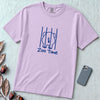 Zoo Time Elephant T-Shirt,  Funny Elephant Butt Tee - Orchid unfolded t-shirt mockup