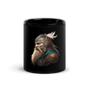 Black Glossy Mug with viking - Radiant Art of Radiant Group