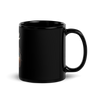 Black Glossy Mug with viking - Radiant Art of Radiant Group