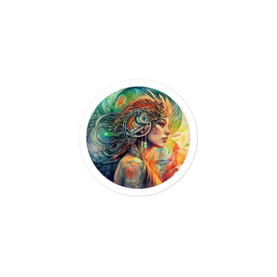 Bubble-free stickers, color portrait - Radiant Art of Radiant Group
