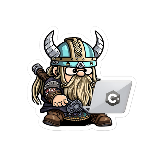 Bubble-free stickers - viking