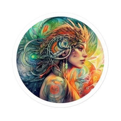 Bubble-free stickers, color portrait - Radiant Art of Radiant Group