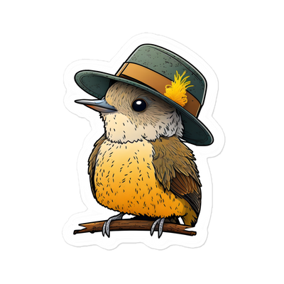 Bubble-free stickers, bird - Radiant Art of Radiant Group