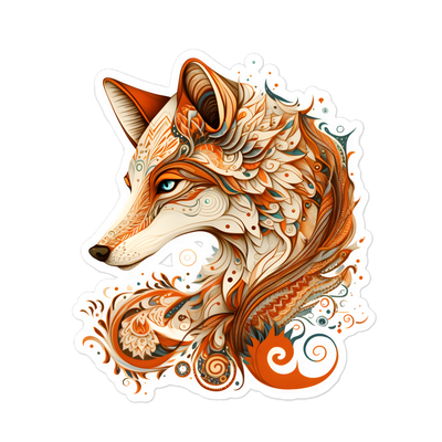 Bubble-free stickers, fox from a fairy tale - Radiant Art of Radiant Group