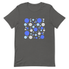 Unisex t-shirt with colorful circles - Radiant Art of Radiant Group