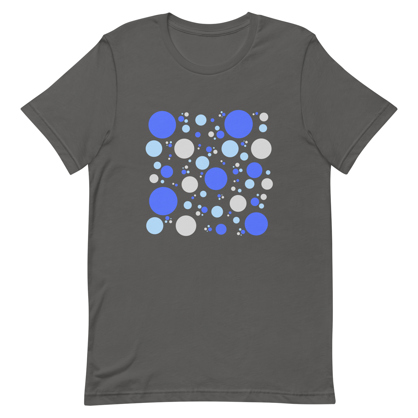 Unisex t-shirt with colorful circles