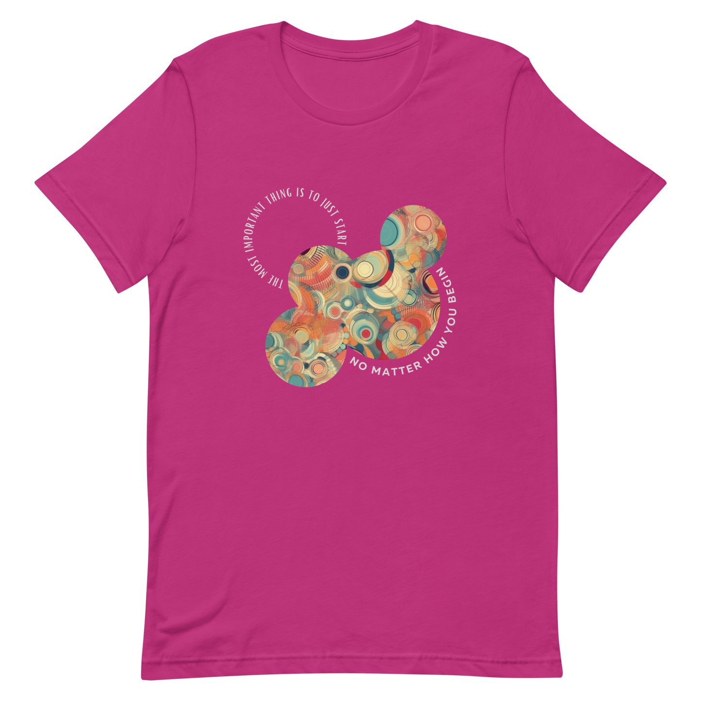 Unisex t-shirt, just start