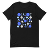 Unisex t-shirt with colorful circles - Radiant Art of Radiant Group