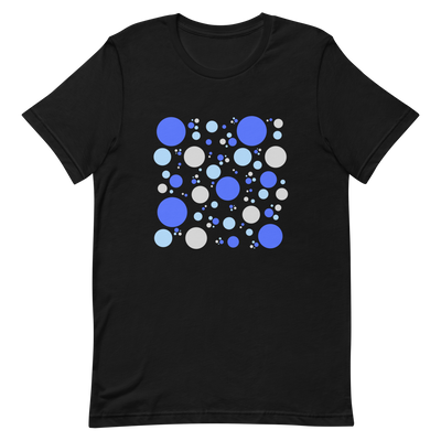 Unisex t-shirt with colorful circles - Radiant Art of Radiant Group