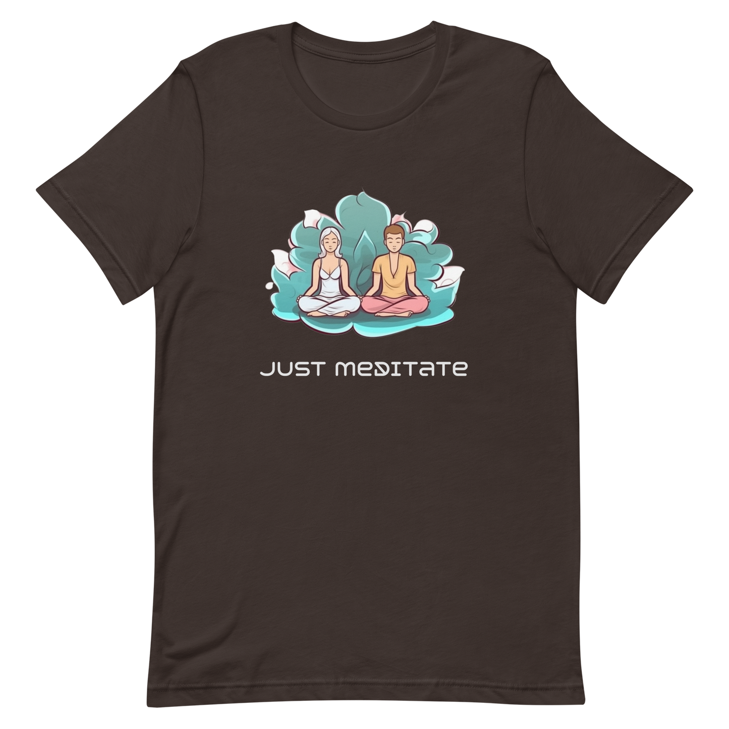 Unisex t-shirt, Just meditate 🧘 🧘‍♀️