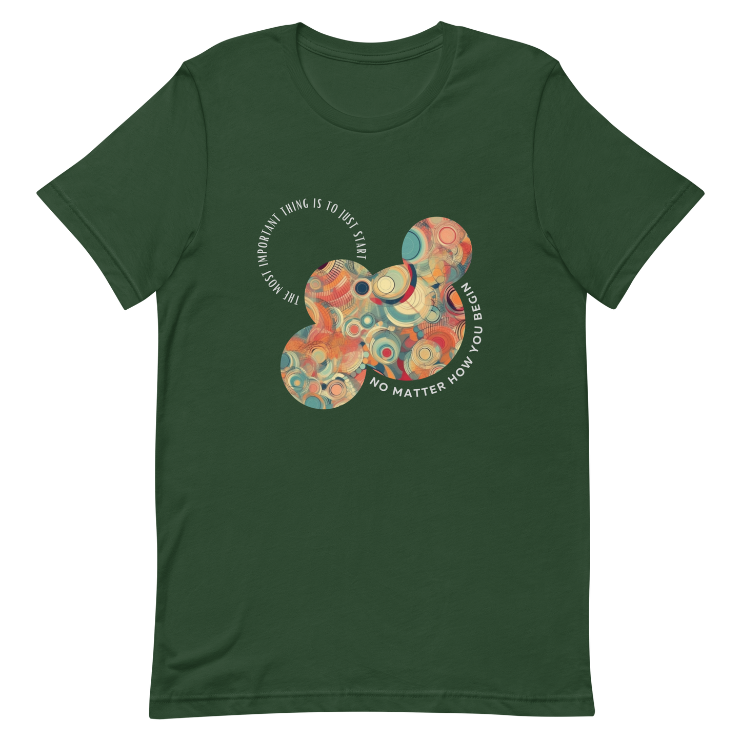 Unisex t-shirt, just start