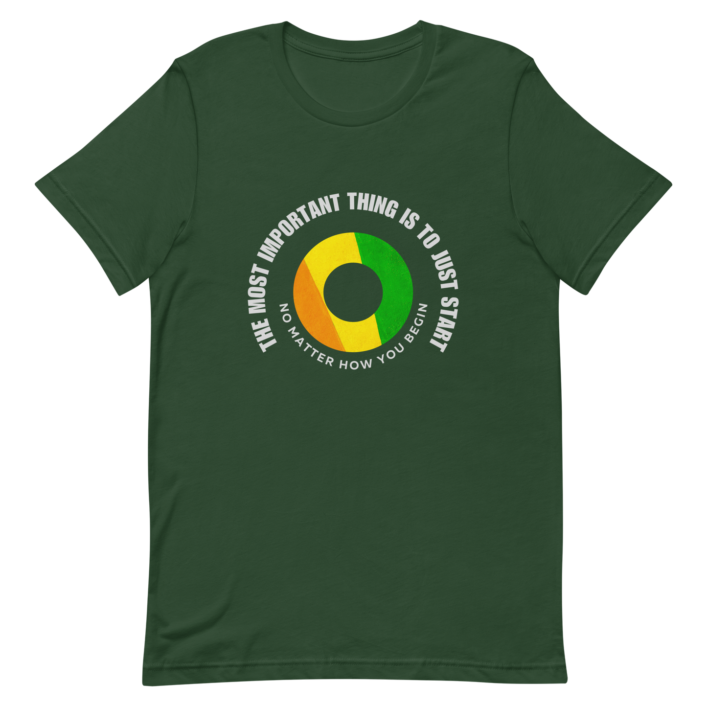 Unisex t-shirt, just start