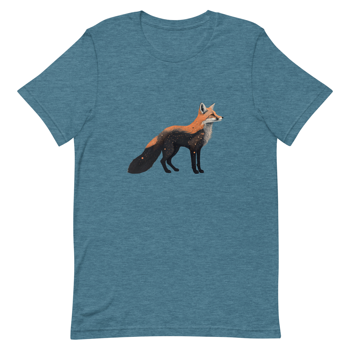 Unisex t-shirt with cosmic fox