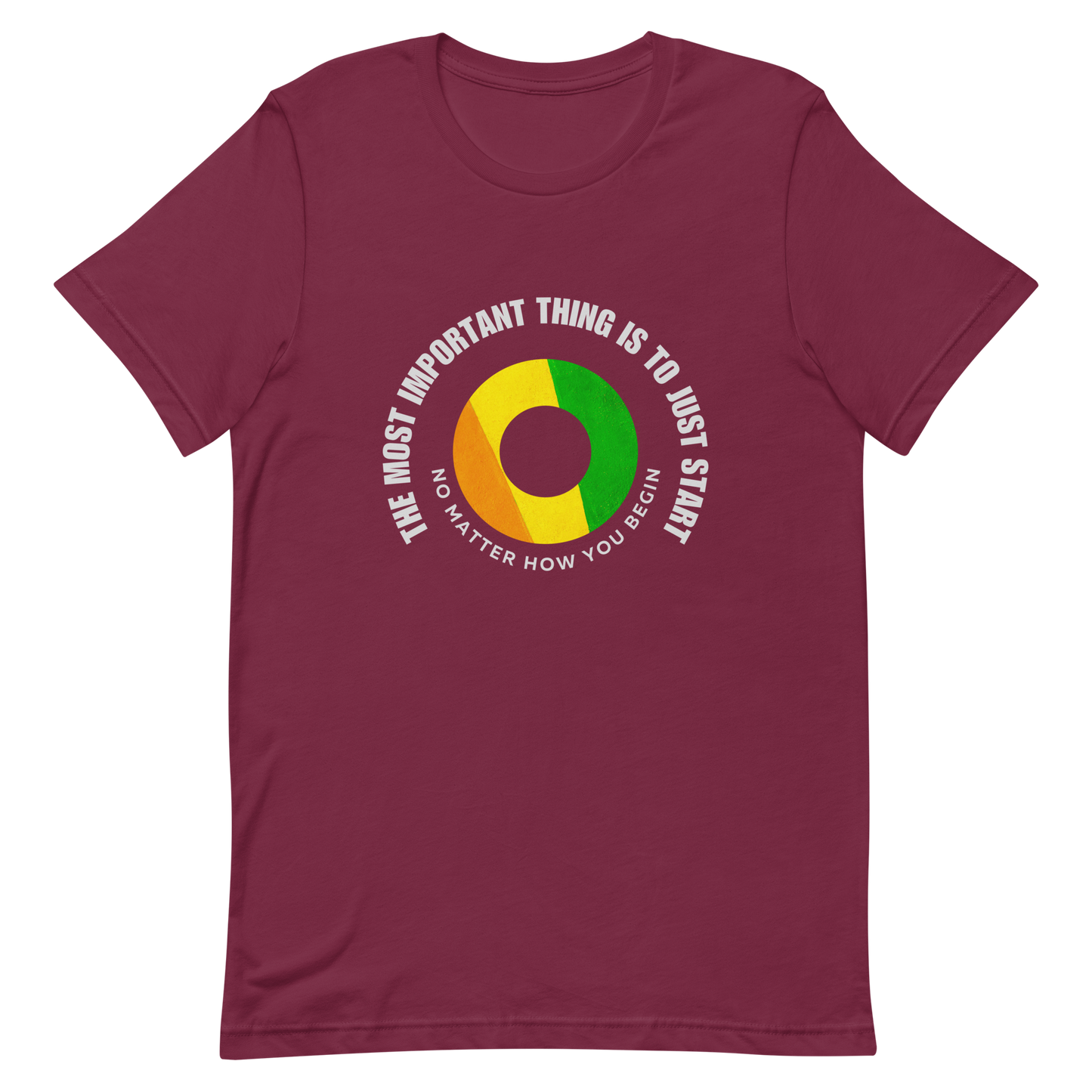 Unisex t-shirt, just start