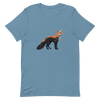 Unisex t-shirt with cosmic fox - Radiant Art of Radiant Group