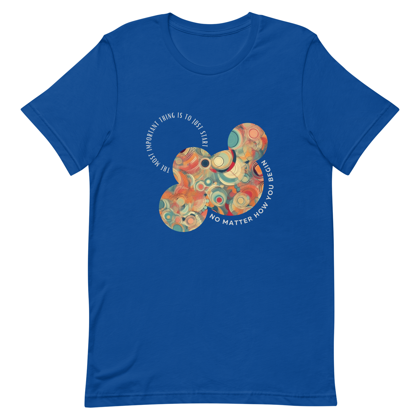 Unisex t-shirt, just start