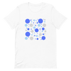 Unisex t-shirt with colorful circles - Radiant Art of Radiant Group
