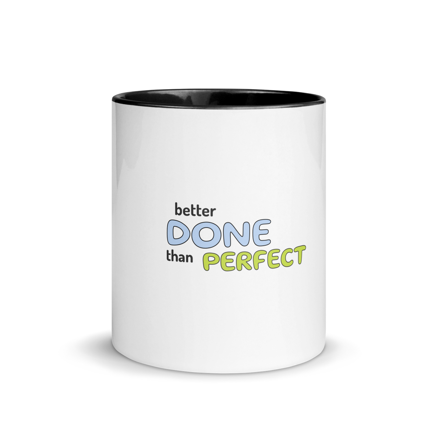 Mug with Color Inside FOR perfectionist, gift to a colleague