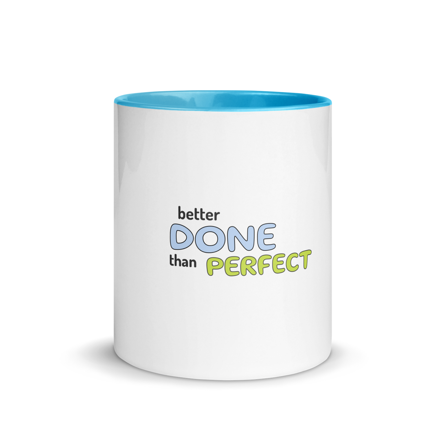 Mug with Color Inside FOR perfectionist, gift to a colleague