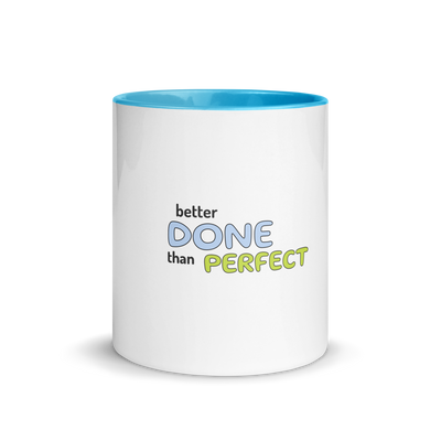 Mug with Color Inside FOR perfectionist, gift to a colleague - Radiant Art of Radiant Group