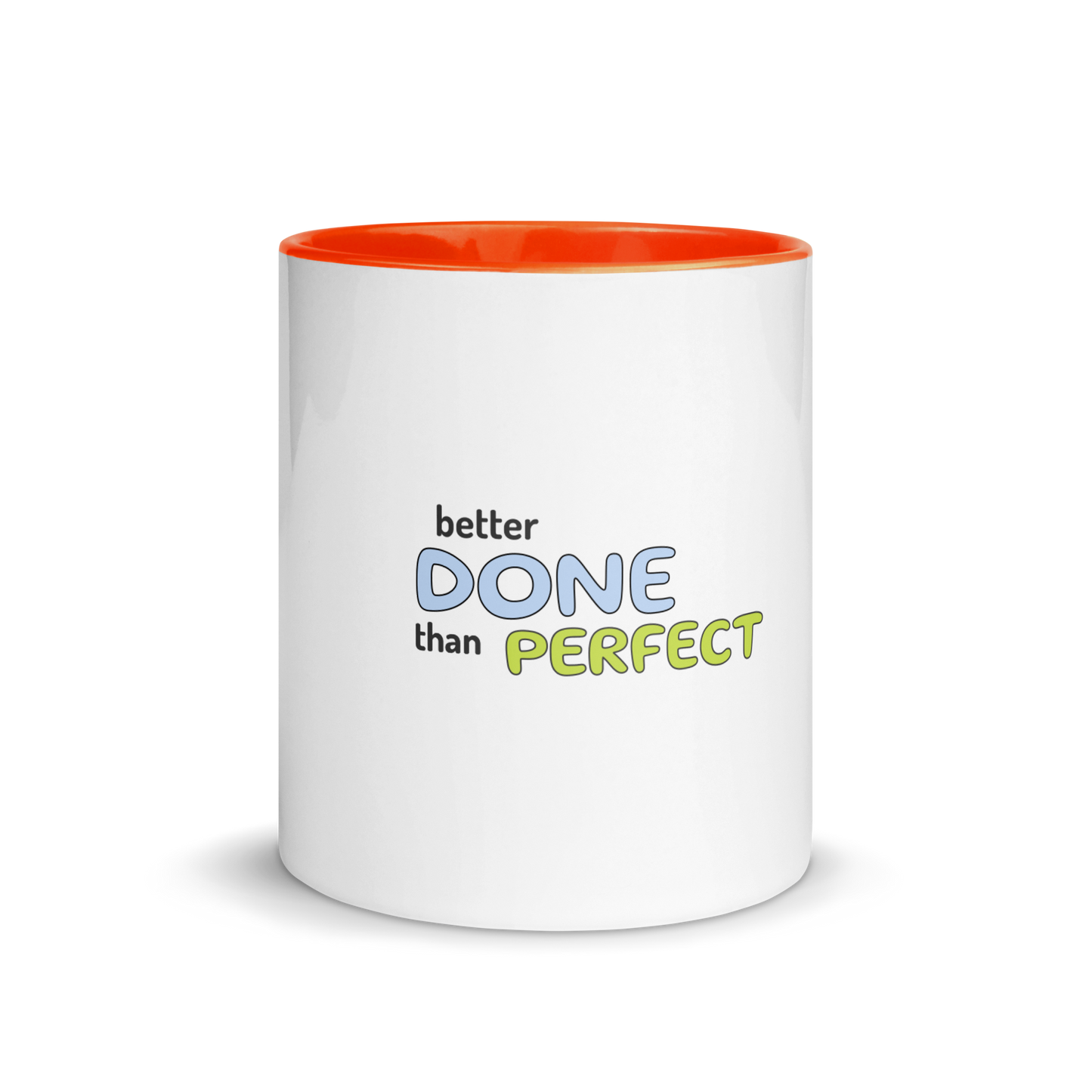Mug with Color Inside FOR perfectionist, gift to a colleague