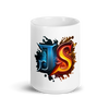 White glossy mug with JavaScript - Radiant Art of Radiant Group